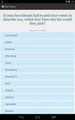 eHarmony android App screenshot 0
